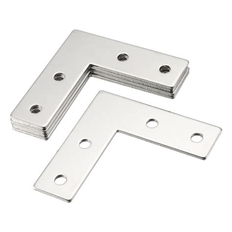 metal l brackets flat|flat steel angle brackets.